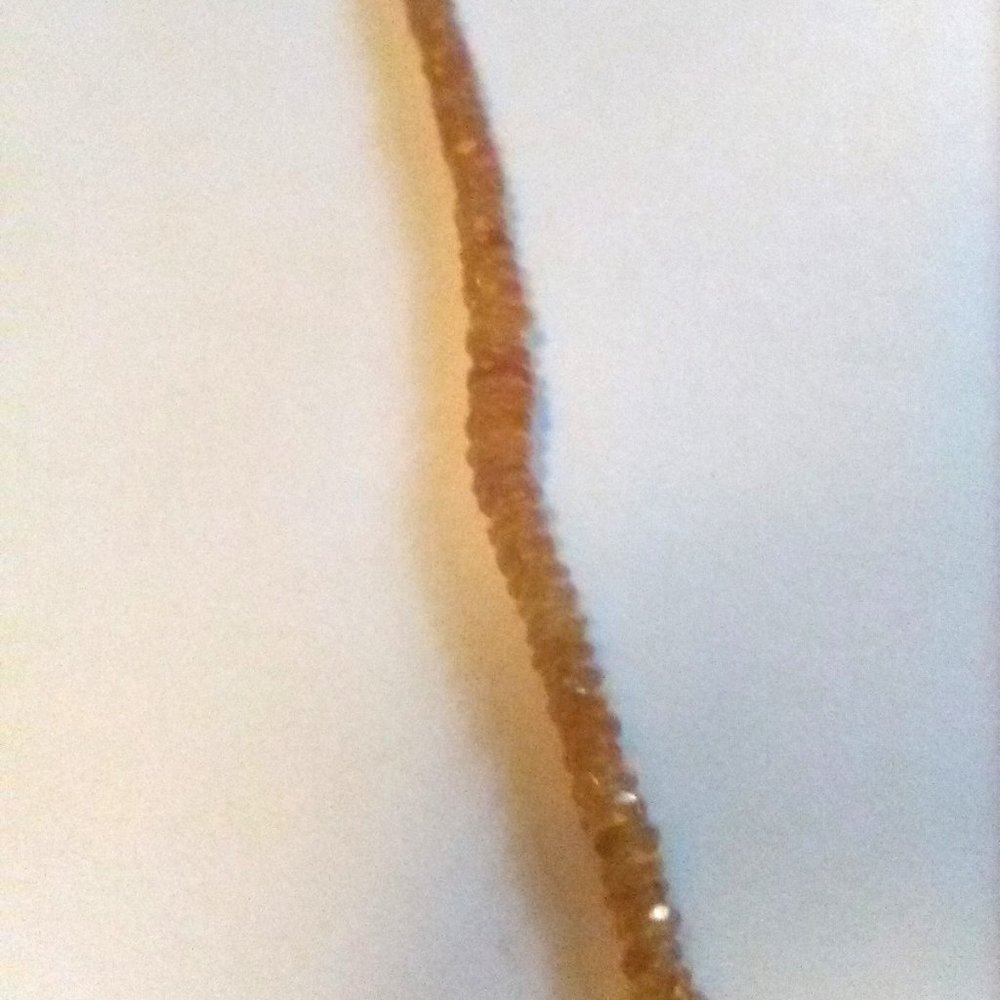 Spessartite Bead Silver Bracelet FINAL PRICE
